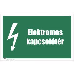 Elektromos kapcsolótér